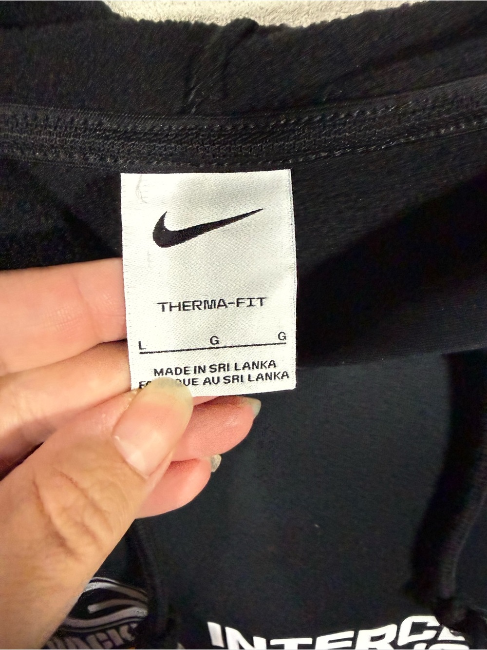 Nike Therma Fit Green Bay Packers Crucial Catch Hoodie Size L - Picture 4 of 5